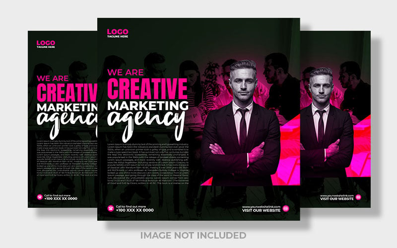 Template #369909 Marketing Trendy Webdesign Template - Logo template Preview
