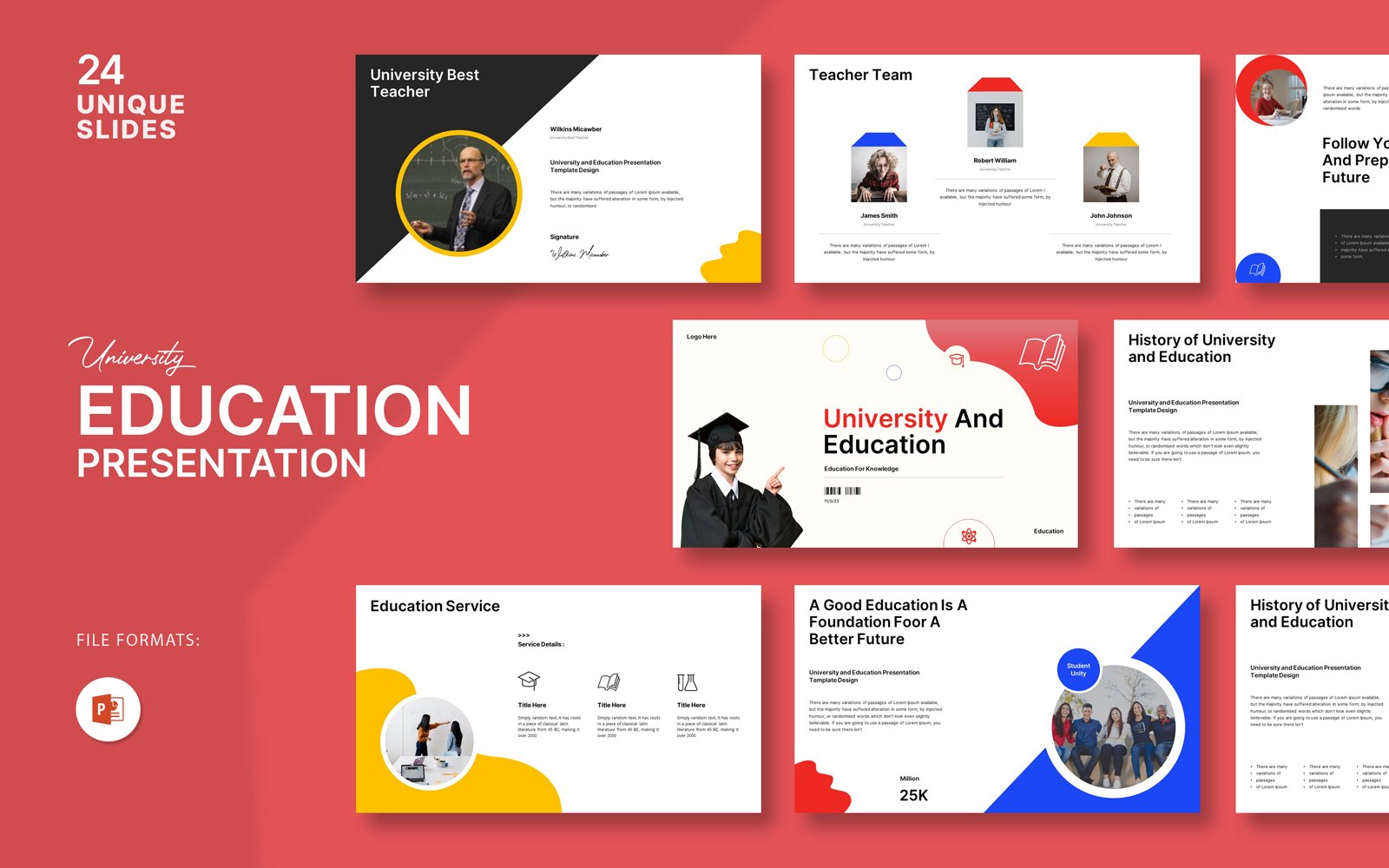 Template #369910 Education Powerpoint Webdesign Template - Logo template Preview