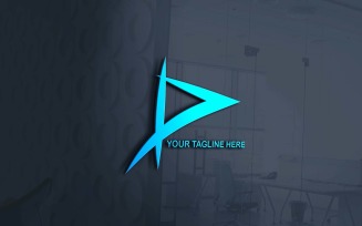 Creative D Trendy Company Logo Design