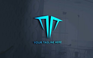 Creative T Trendy Company Logo Design