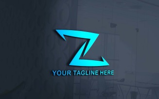 Creative Z Trendy Company Logo Design