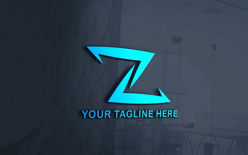 Creative Z Trendy Company Logo Design Logo Template