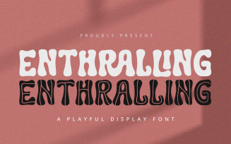 Enthralling - Display Font