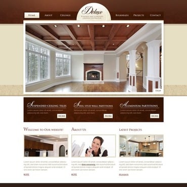 Home Remodeling Website Template #37050 by WT PSD Templates