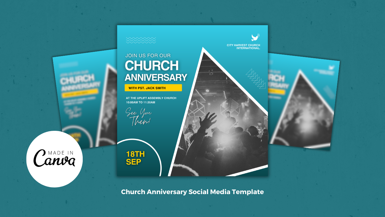 Template #370070 Anniversary Church Webdesign Template - Logo template Preview
