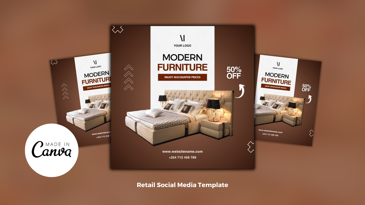 Modern Furniture Sale Design Template