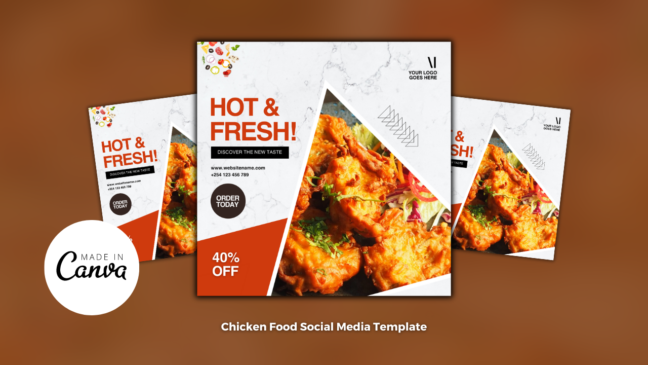 Chicken Restaurant Flyer Template