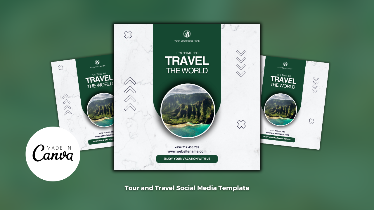 Template #370089 And Travel Webdesign Template - Logo template Preview