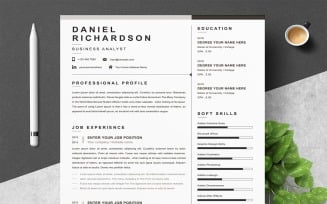 Professional Modern Resume / CV Template