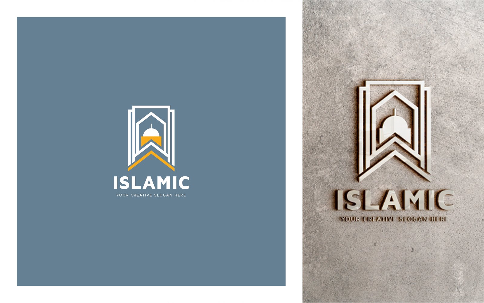 Kit Graphique #370100 Abstract Allah Divers Modles Web - Logo template Preview