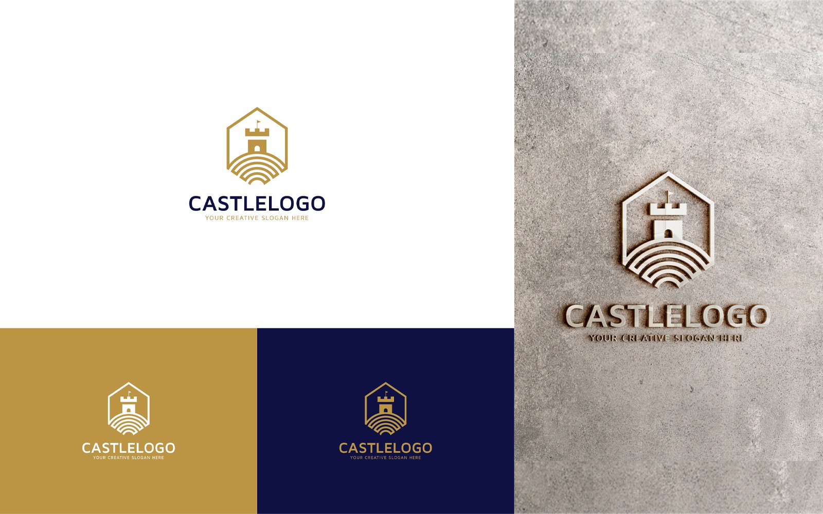 Template #370104 Bold Castle Webdesign Template - Logo template Preview