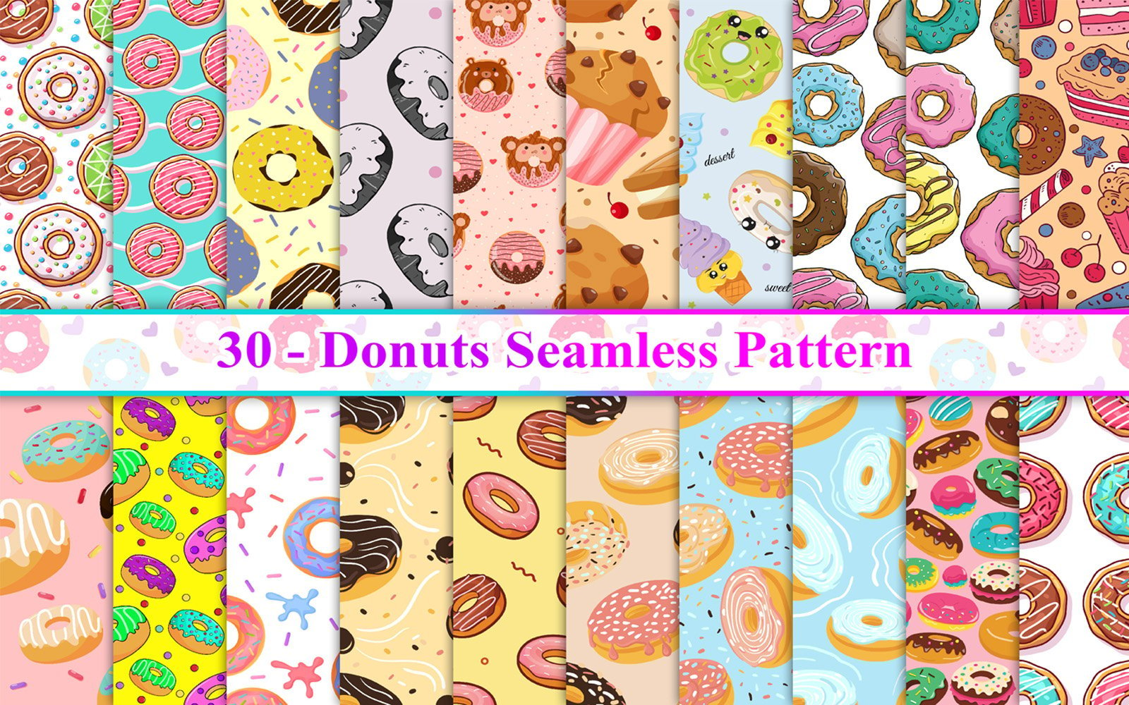 Template #370187 Seamless Pattern Webdesign Template - Logo template Preview