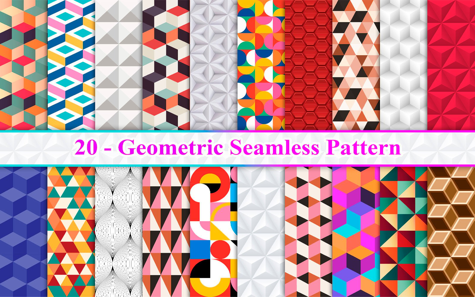Kit Graphique #370189 Seamless Pattern Web Design - Logo template Preview