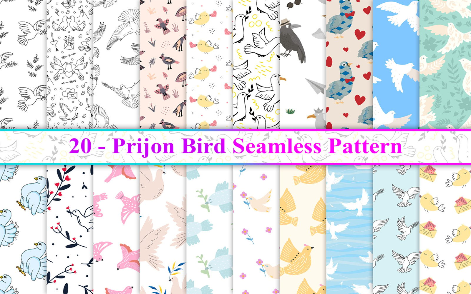 Kit Graphique #370193 Seamless Pattern Web Design - Logo template Preview
