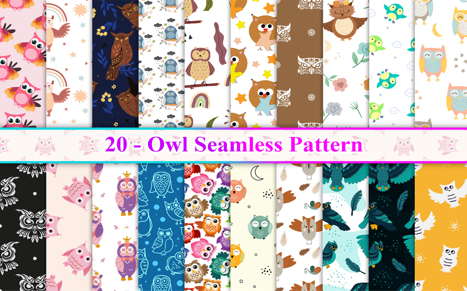 Kit Graphique #370197 Seamless Pattern Web Design - Logo template Preview