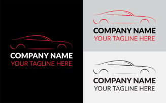 Car logo design vector template
