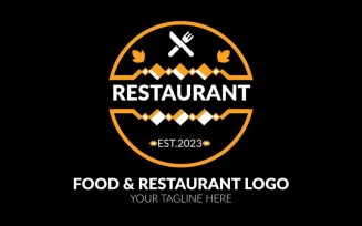 Food & Restaurant logo design Template
