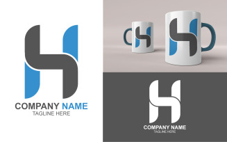 Modern H Letter Logo Template Design.