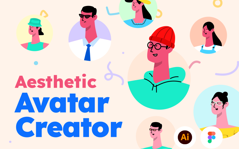 Profily - Aesthetic Avatar Creator Icon Set