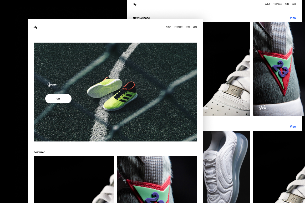 Kit Graphique #370304 Shoe Sport Divers Modles Web - Logo template Preview