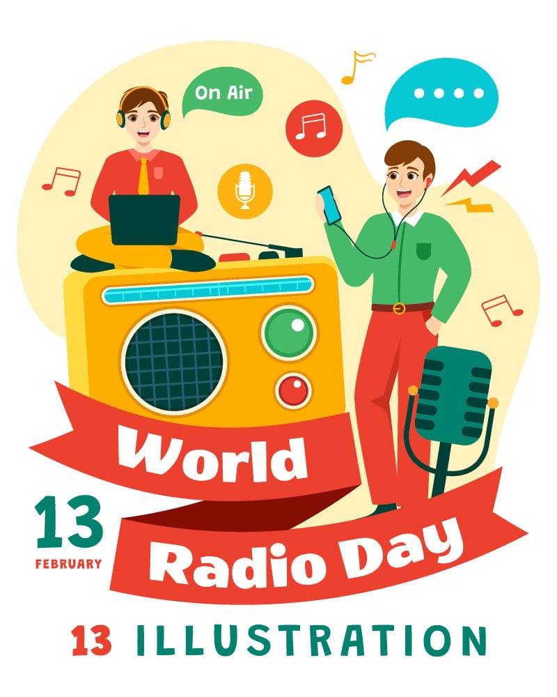 Kit Graphique #370367 World Radio Divers Modles Web - Logo template Preview