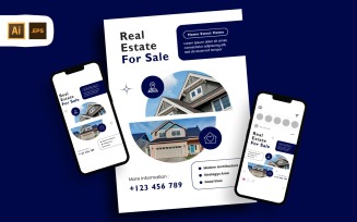 Clean Property Market Flyer Template