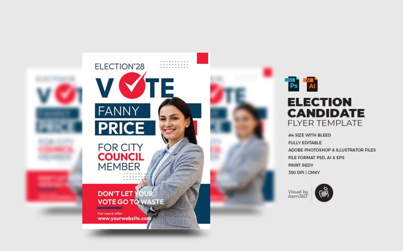Election Candidate Flyer Template_V10 Corporate Identity