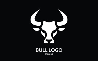 Iconic Bull Head Logo Template