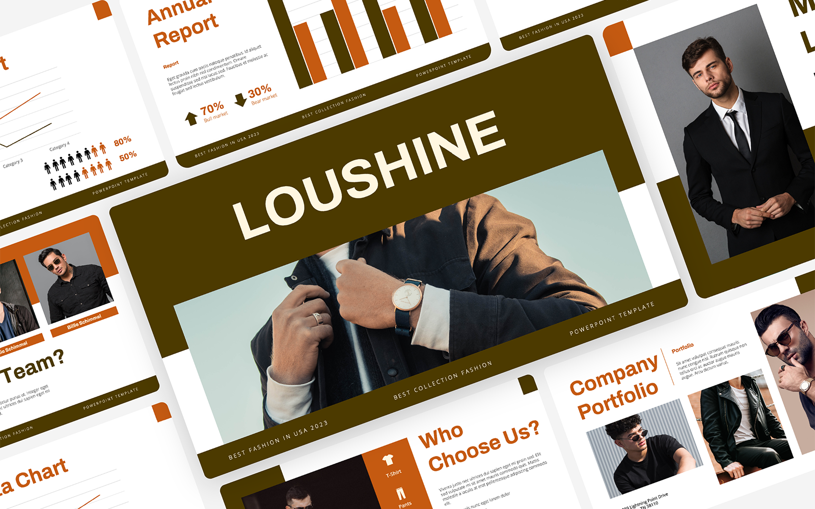 Loushine – Aesthetic Fashion Brand Template