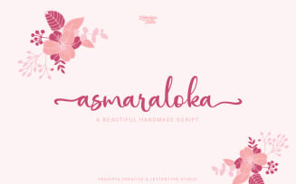 Asmaraloka a Beautiful Script