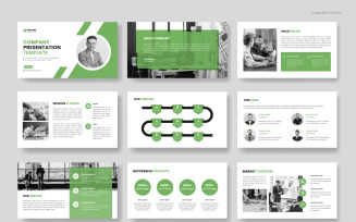 Multipurpose business presentation template. Use company profile, annual report