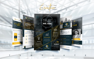 Corporate Business Flyer Template.