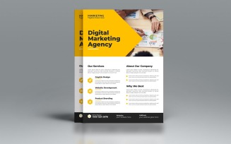 Digital Business Flyer Design Template