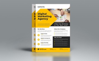 Digital Corporate Business Flyer Design