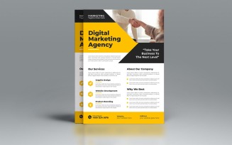 Digital New Business Flyer Design