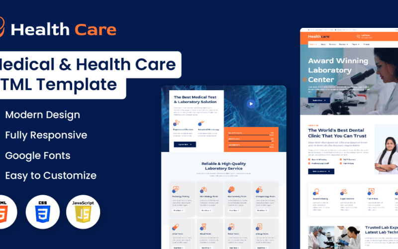 Your Ultimate Healthcare Template Website Template