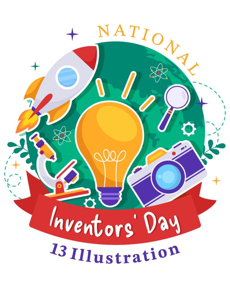 Template #370777 Inventors Day Webdesign Template - Logo template Preview