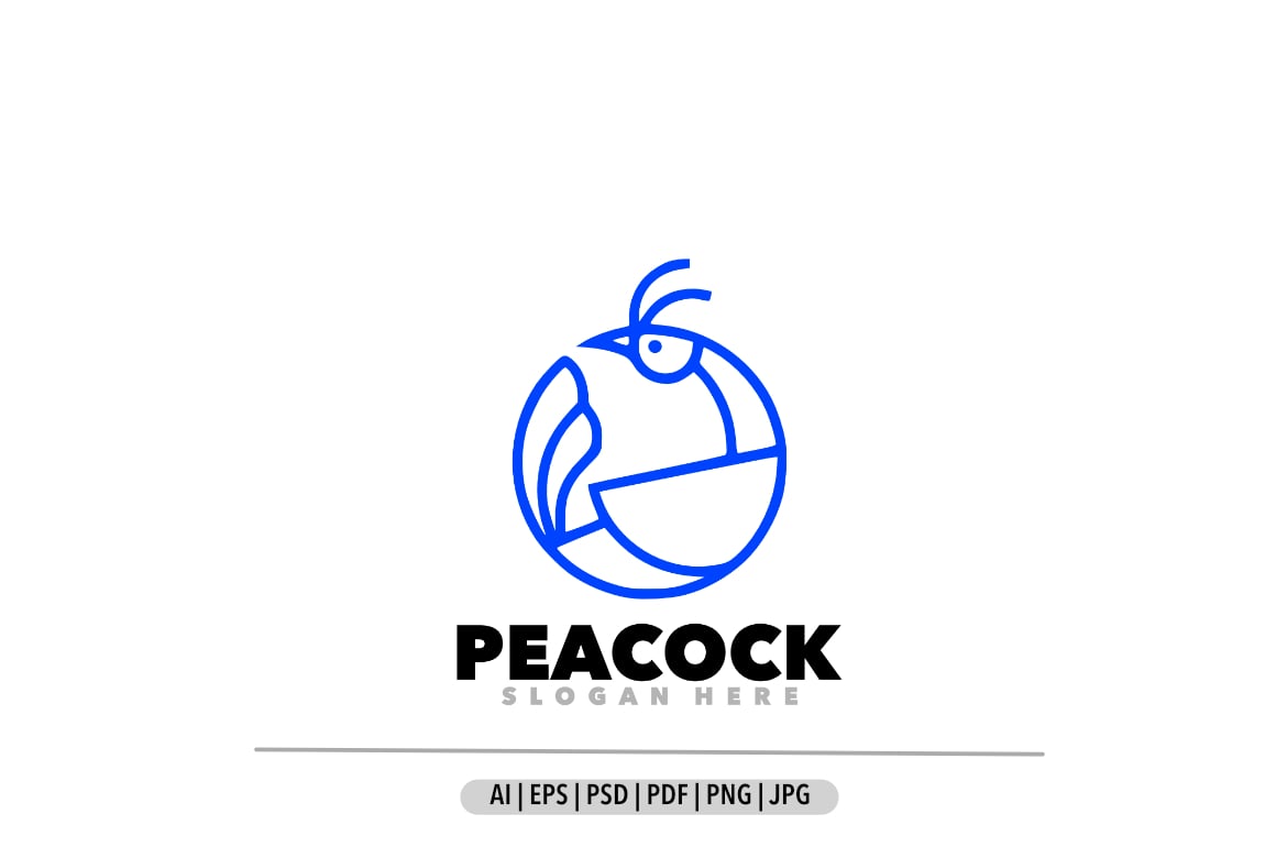 Kit Graphique #370790 Peafowl Marque Divers Modles Web - Logo template Preview