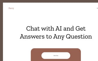 Personality AI Chat Web App
