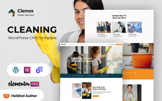 Cleanox - Cleaning & Maintenance Service WordPress Elementor Theme