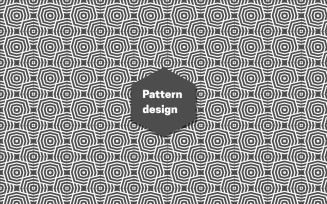 Seamless black and white patter design