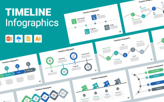 Timeline Infographic Design Template Layout
