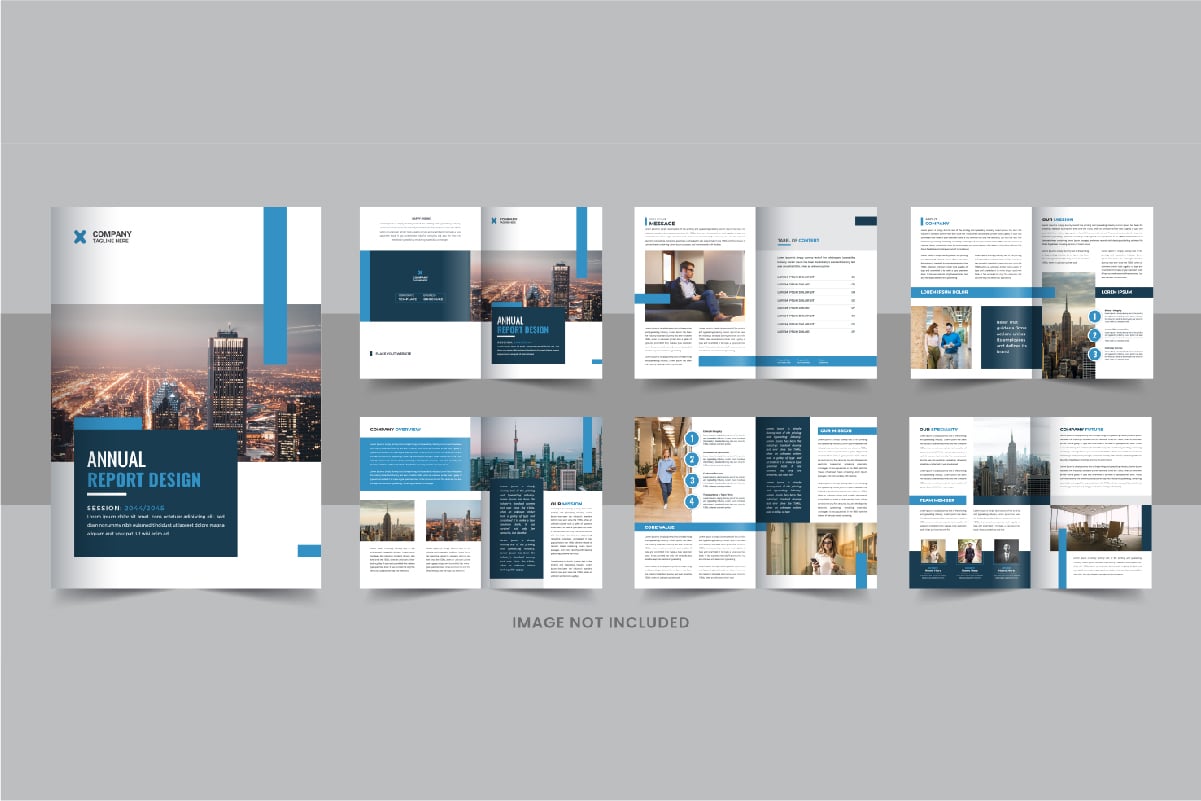 Template #370919 Business Cover Webdesign Template - Logo template Preview