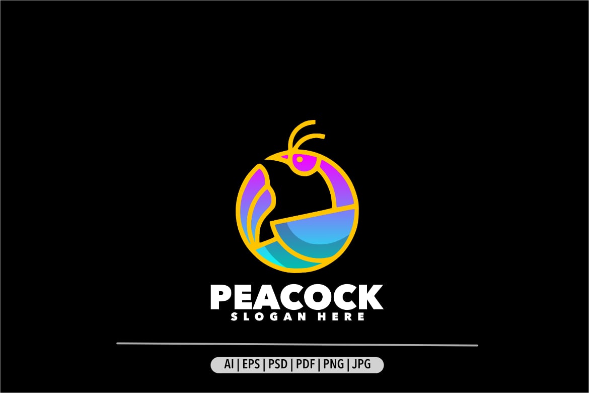 Template #370963 Animal Peacock Webdesign Template - Logo template Preview