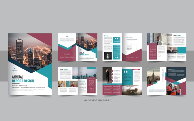 Annual Report Brochure Design or Annual Report Design Corporate Identity