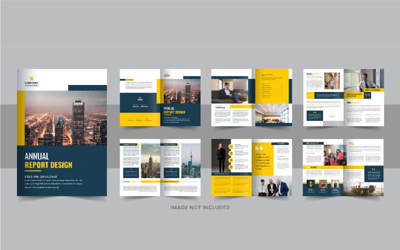 Annual Report Brochure Design or Annual Report Corporate Identity