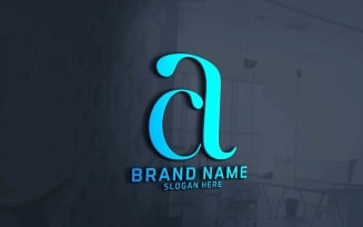 Creative Two Letter CA Logo Design