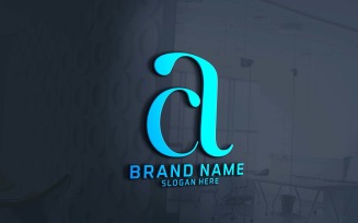 Creative Two Letter CA Logo Design