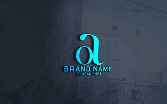 Creative Two Letter OA Logo Design