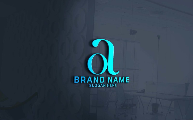 Creative Two Letter OA Logo Design Logo Template